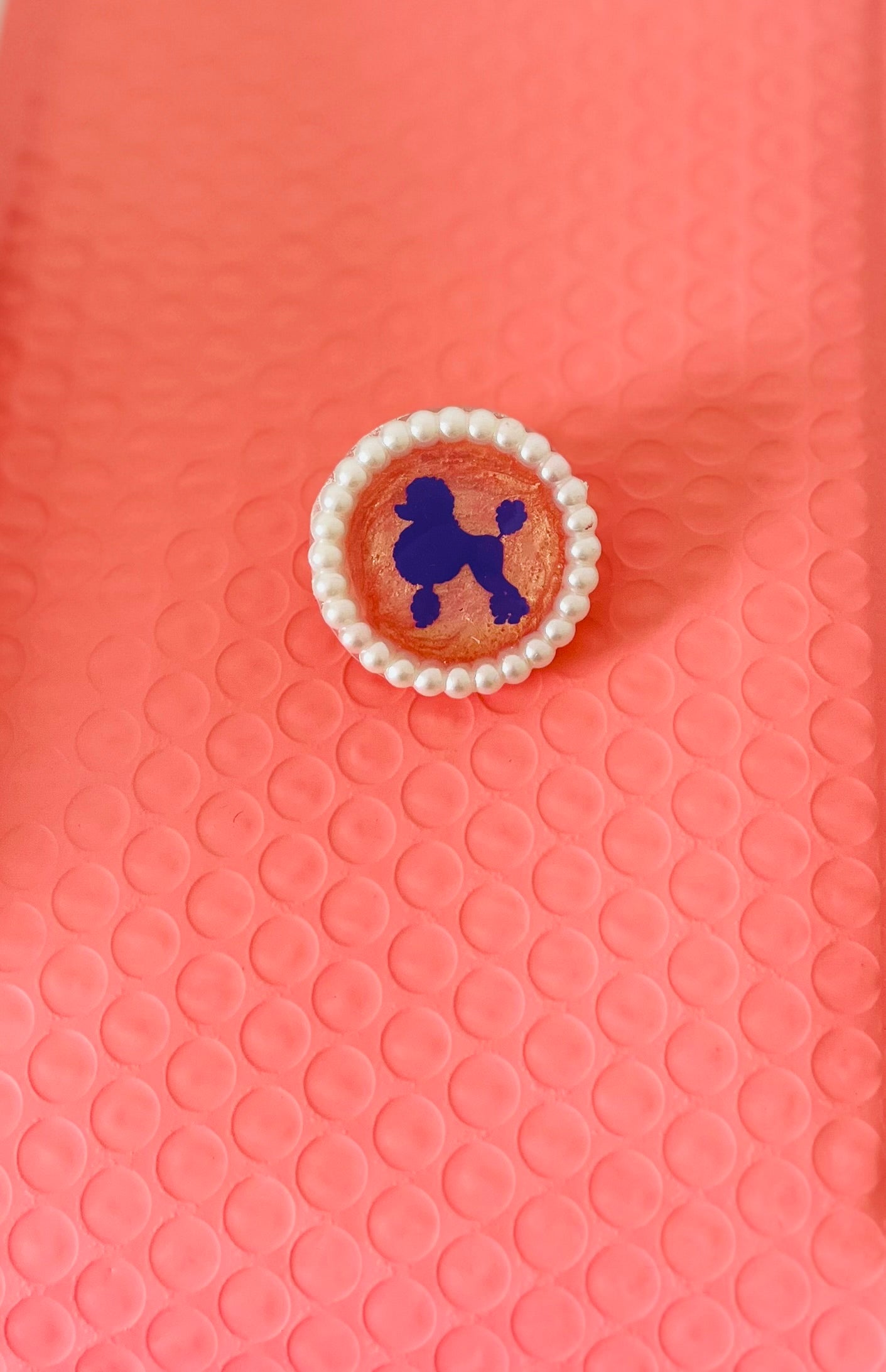 Broche pour Dog Show Caniche