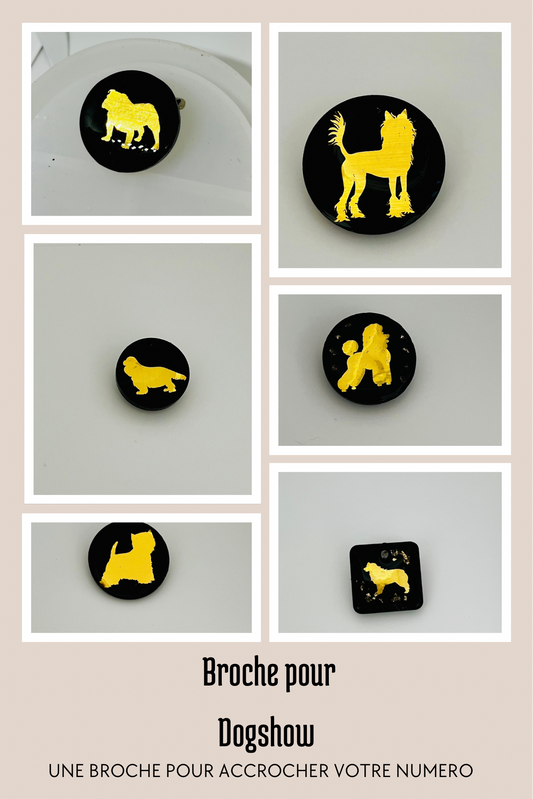 Broche pour Dogshow