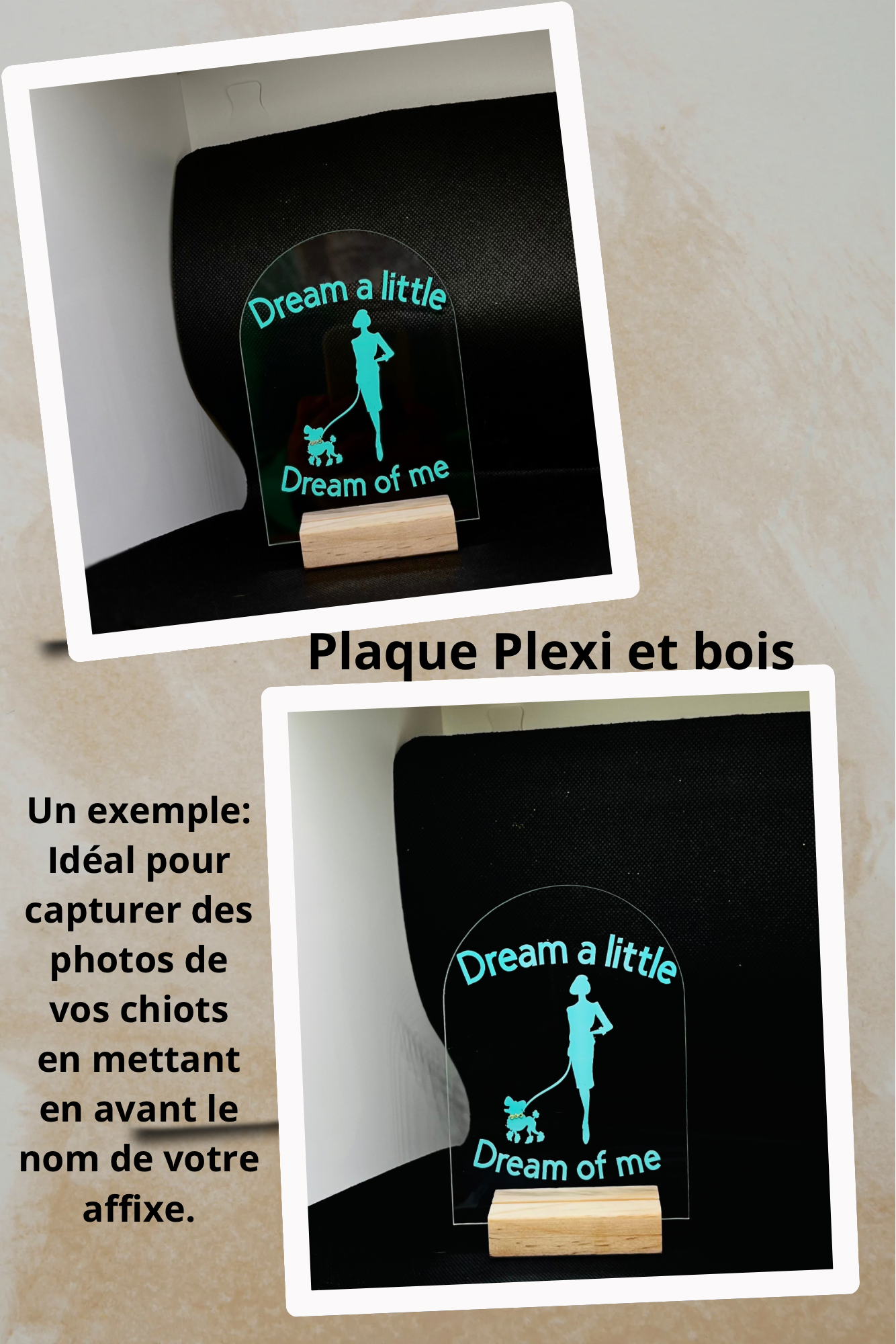 Plaque Plexi Personnalisé