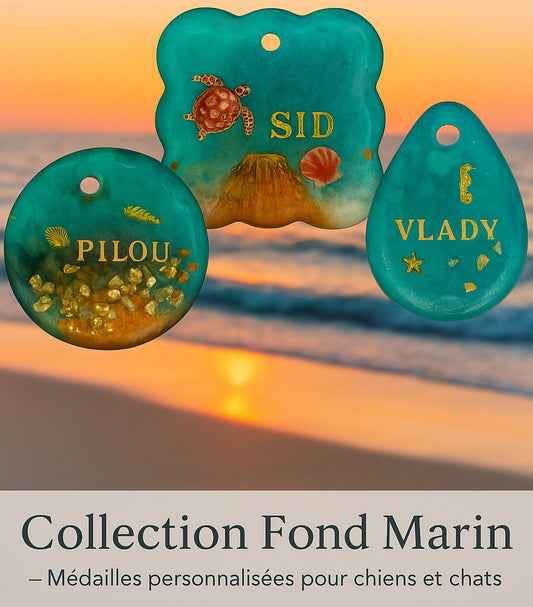 Médaillon Bijou « Fond Marin »